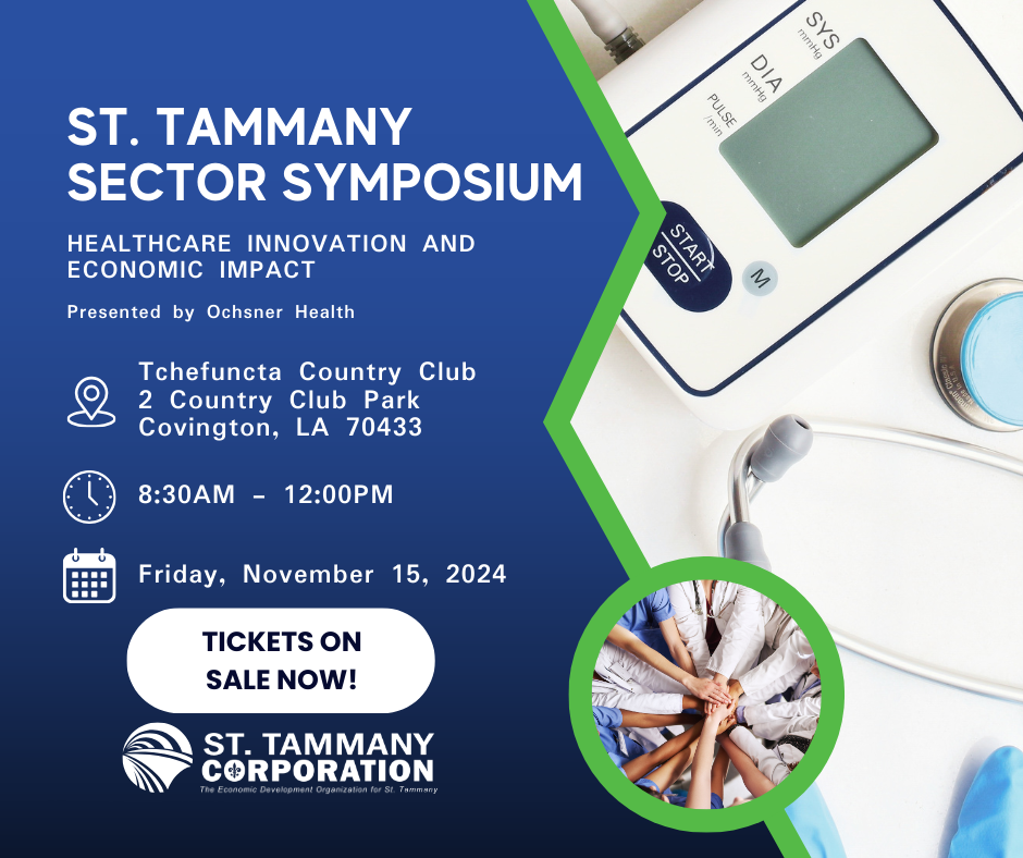 St. Tammany Sector Symposium Ticket Sale Graphic